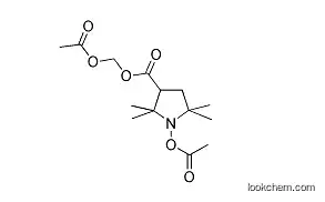 Molecular Structure of 439858-40-9 (1-ACETOXY-3-(ACETOXYMETHOXY)CARBONYL-2,2,5,5-TETRAMETHYLPYRROLIDINE)